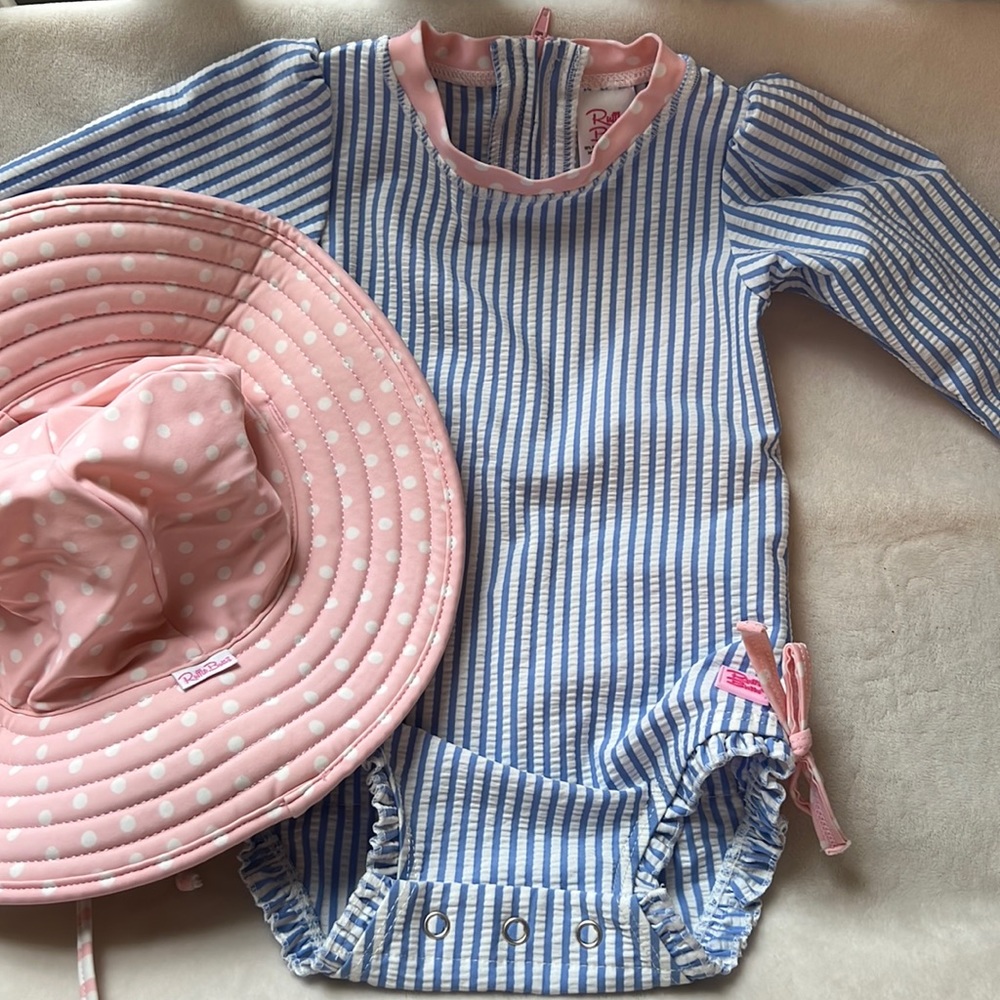 Ruffle Butts 6-12 month bathing suit